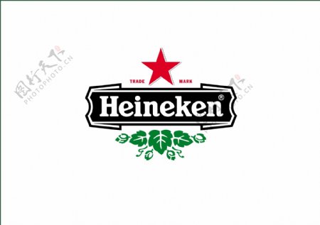 喜力啤酒logo图片