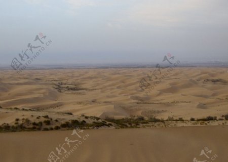 浩瀚的沙漠沙海图片