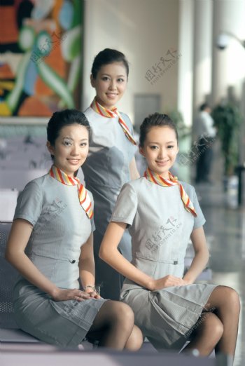海南航空空姐图片