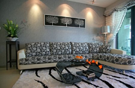 客厅装修效果沙发篇图片
