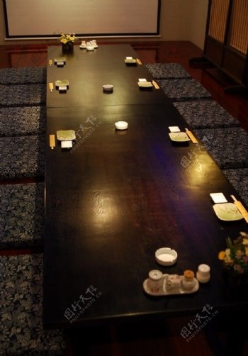 日本料理店室内图片