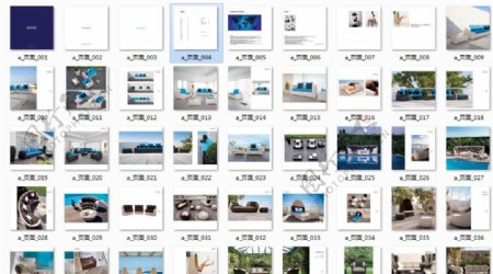 家具画册排版图片