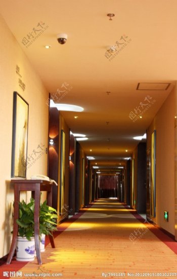 宾馆装饰实景图图片
