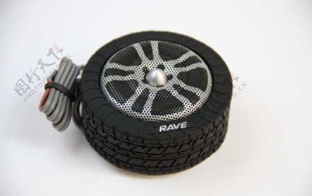RAVE锐虎轮胎造型汽车音响图片