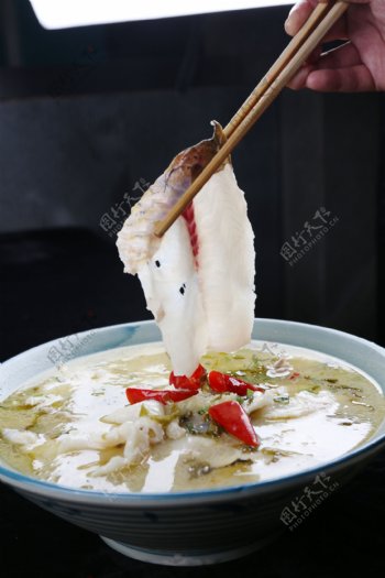 蜀地酸菜鱼图片