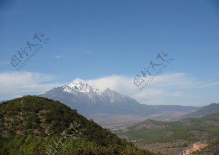 丽江云龙雪山图片