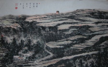 张丙官风景画图片