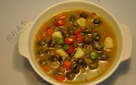 香螺土豆汤图片