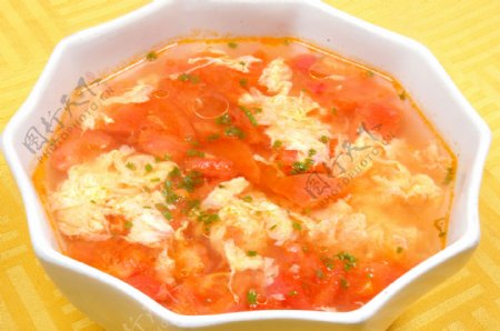 西红柿蛋花汤图片