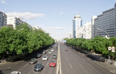 长安街城市公路图片