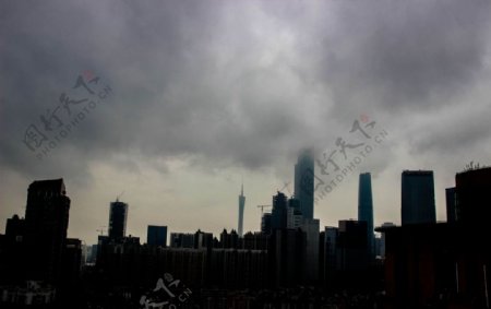 珠江新城的建筑图片