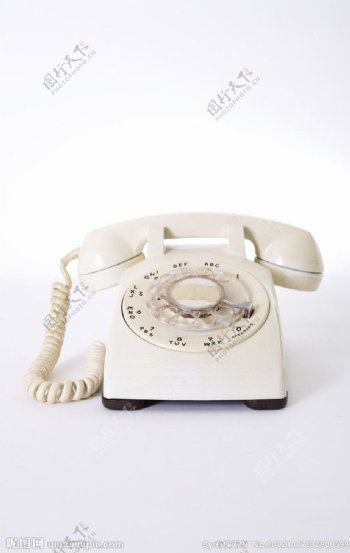 电话机白色电话机图片
