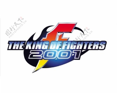 拳皇KOF2001高清LOGO图片