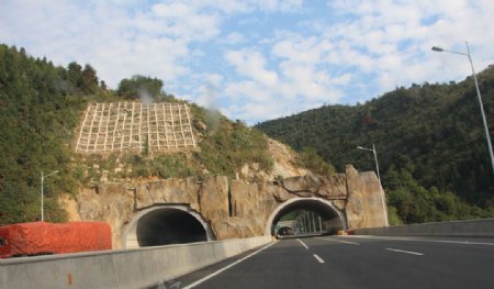 隧道风景图片