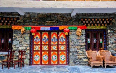 甘堡藏寨图片