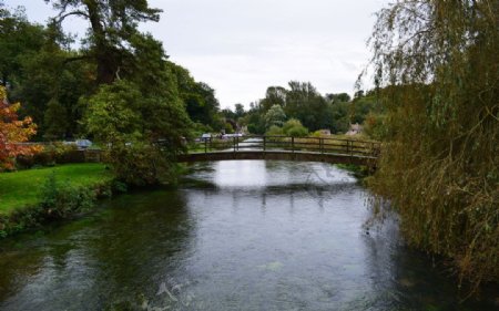 英国生态河流景观图片