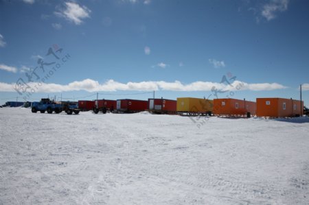南极考察站图片
