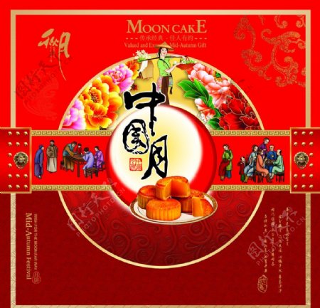 中国月月饼包装图片