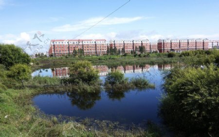 根河南坝北风景图片