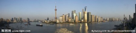 上海全景图图片