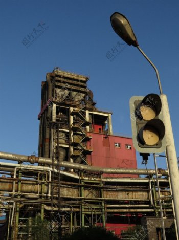 首钢工业厂房图片