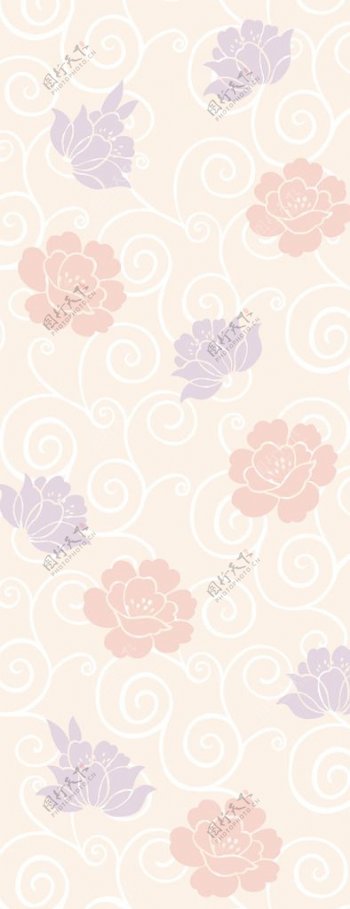 韩国素材底纹花纹图片