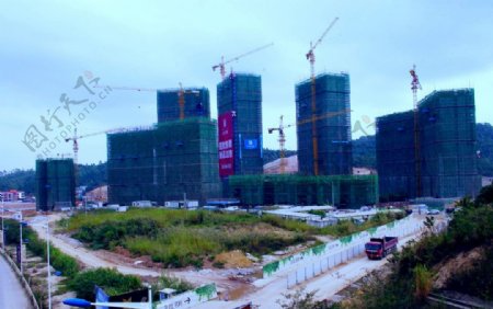 建筑工地城市建设图片