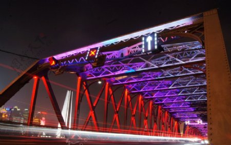 上海白渡桥图片