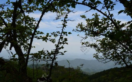 沣峪分水岭图片