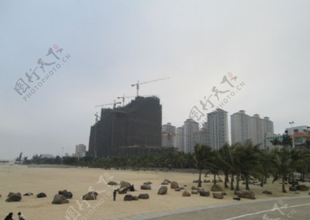 建设中的大厦图片