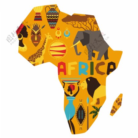 非洲动物非洲大陆图片