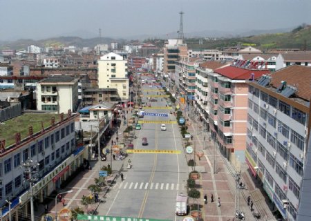 汉阴北城街图片