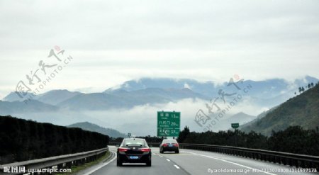 公路风景高清图图片