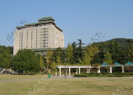 武汉大学图书馆文理分馆远景图片