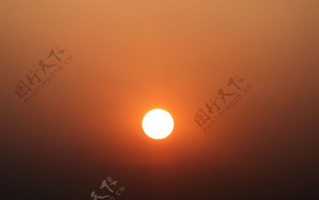 落日夕阳美景图片