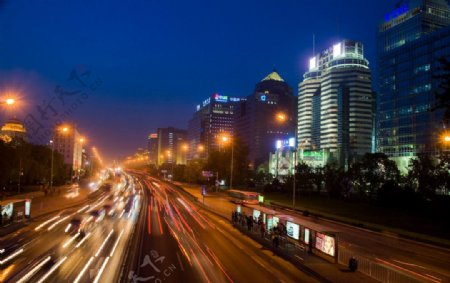 北京金融街风光图片