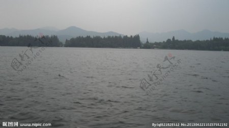 湖面风光图片
