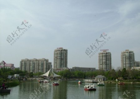 阜阳文峰公园图片
