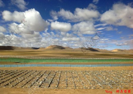 西藏途中风景图片