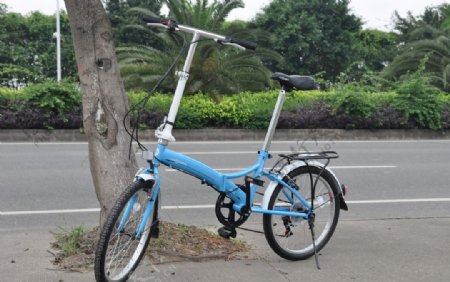 折叠车自行车图片