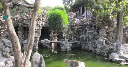 扬州个园图片