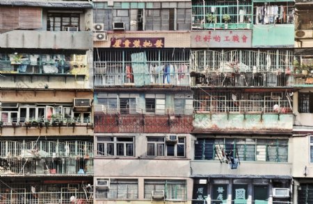 香港老房屋图片