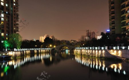 城市夜景图片