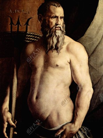 意大利文艺复兴艺术展展品安杰洛183布龙齐诺海王星里亚图片