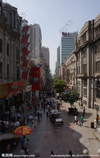 江汉路步行街图片
