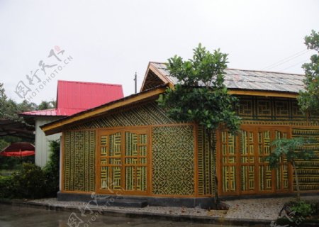 缅式房屋图片