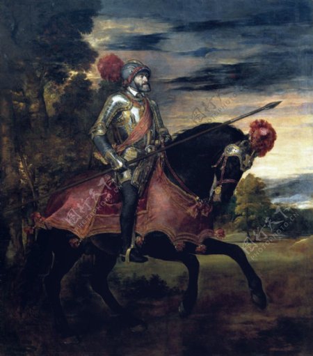 马背上的CarlosV皇帝图片