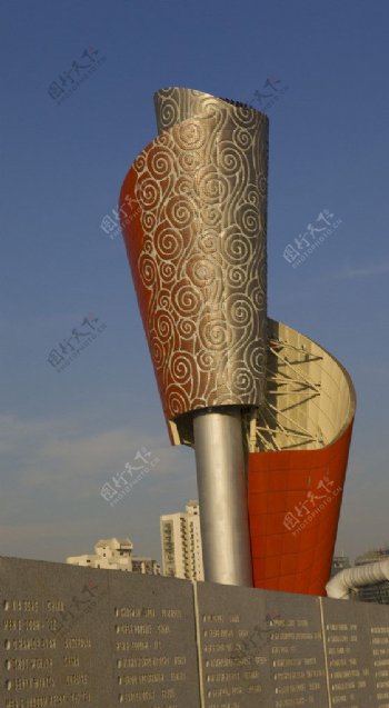 奥林匹克公园火炬图片