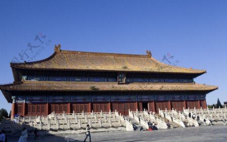 北京劳动人民文化宫太庙图片