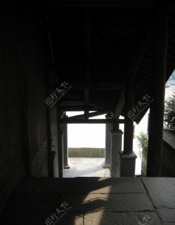 传统民居廊图片